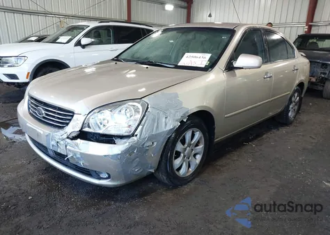 2007 Kia Optima Ex from USA, damaged, VIN KNAGE123475153794